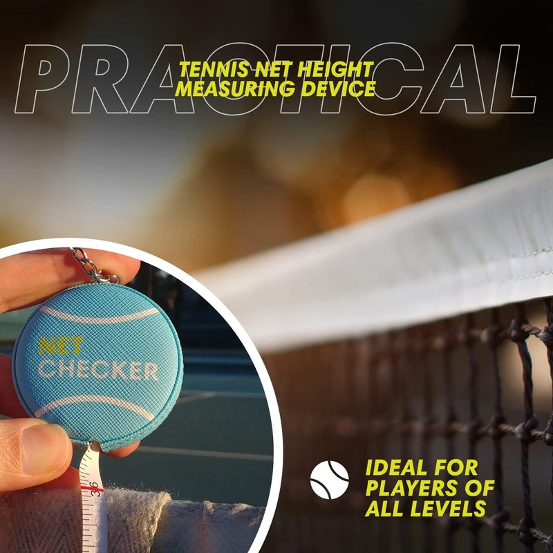 Scoring Right Net Checker Tennis Net Height Measuring Tape and Keyring - Image 4